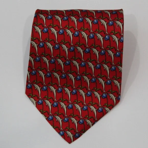 LOT Vintage Paul Fredrick Silk Neckties Lot Patterned‎ Dress Ties 100% silk